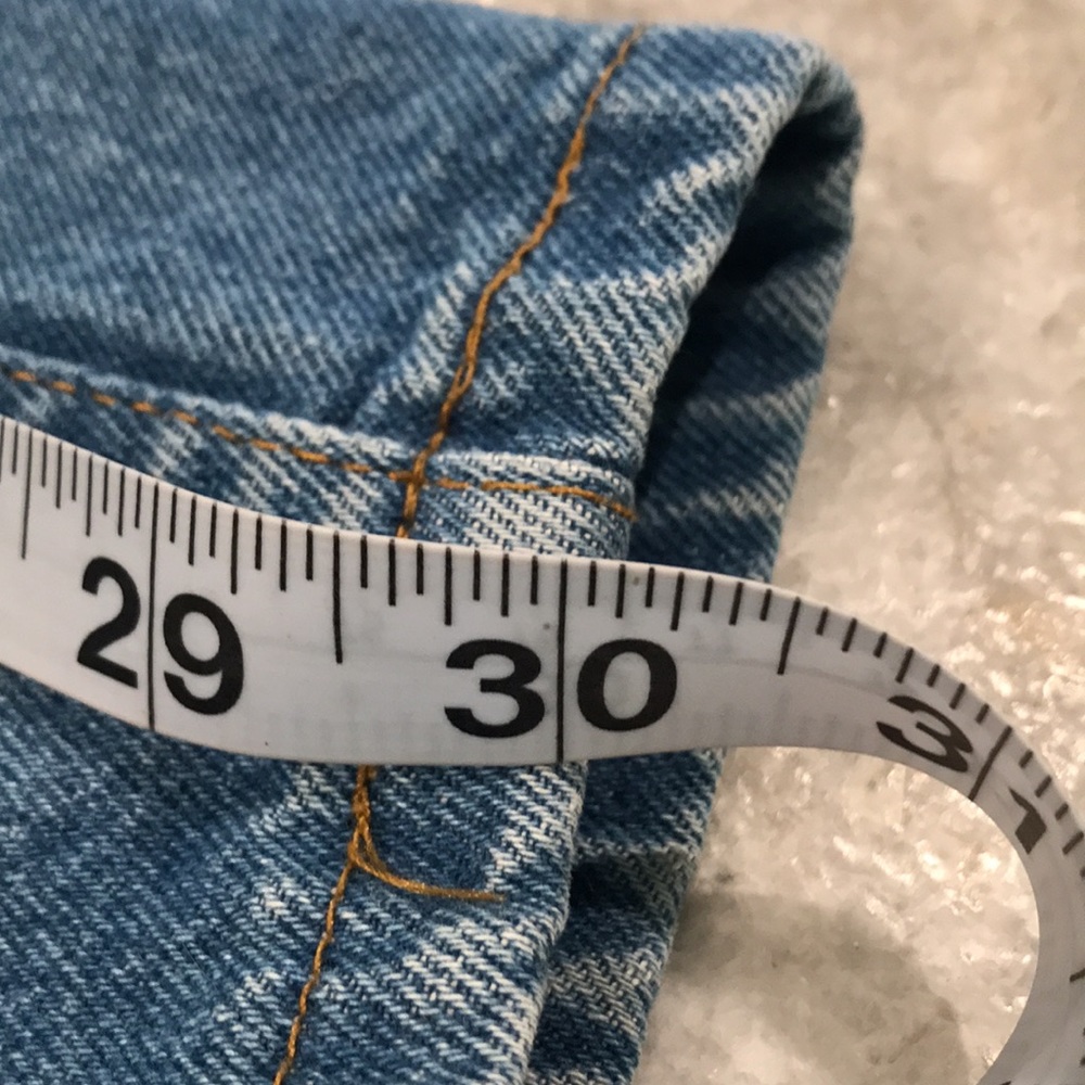 Vintage Wrangler Jeans Womens 14 High Rise Bareback Western Yoke Rock & Roll 80s - Picture 7 of 9